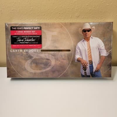 Garth Brooks The Limited Series 7-Disc Time Traveler CD Box Set + Collector Book - Image 1