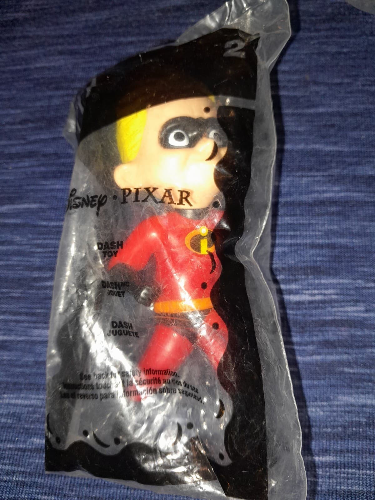 Disney Pixar The Incredibles 2004 Happy Meal Toys Set Of 4 Helen Bob Dash & Car - Thumbnail 6