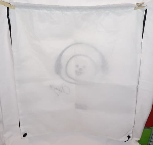 Chimy BT21 Plush Pillow Dust Bag Only BTS Rare Extra Large Drawstring Backpack - Thumbnail 6