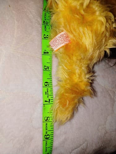 Vintage BENJI Plush Stuffed Dog 8” 1978 Dakin Brass Tag Collar Joe Camp's Movie - Thumbnail 8
