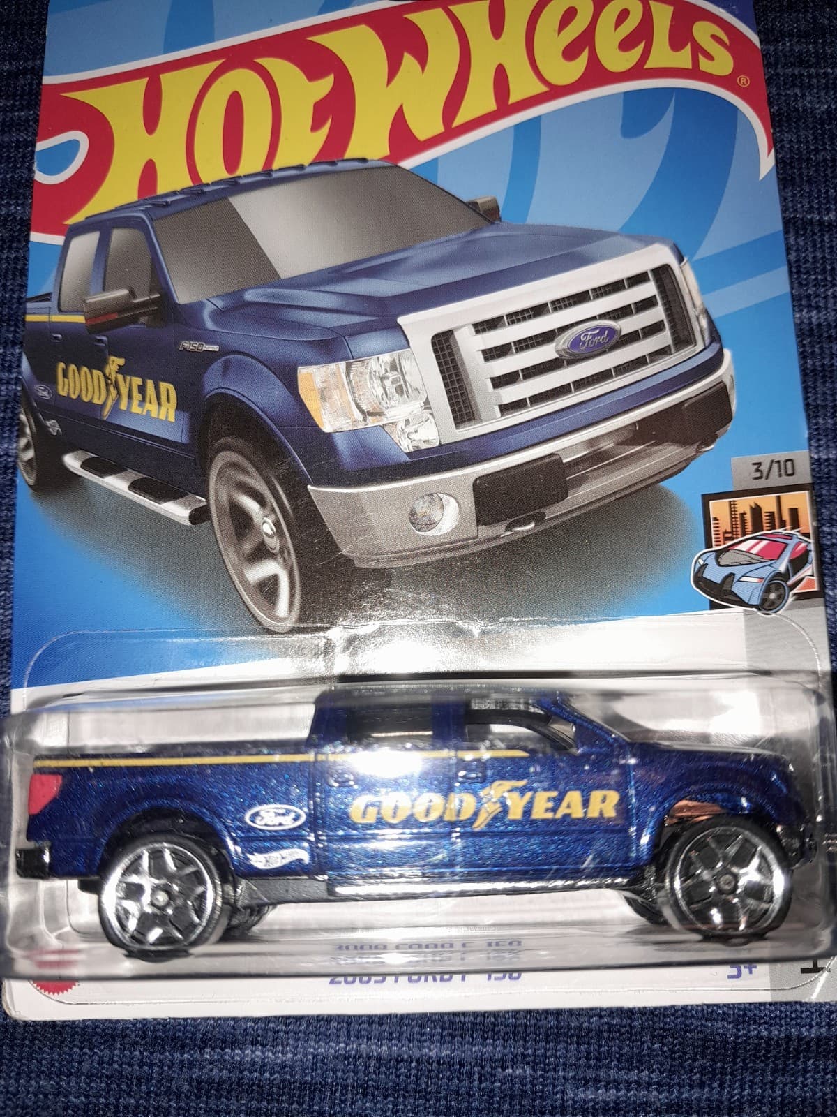 HOT WHEELS 2009 '09 FORD F-150 PICKUP TRUCK HW METRO 3/10 GOODYEAR 29/250 - Thumbnail 2