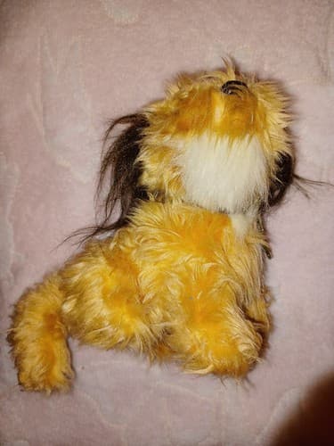 Vintage BENJI Plush Stuffed Dog 8” 1978 Dakin Brass Tag Collar Joe Camp's Movie - Thumbnail 2
