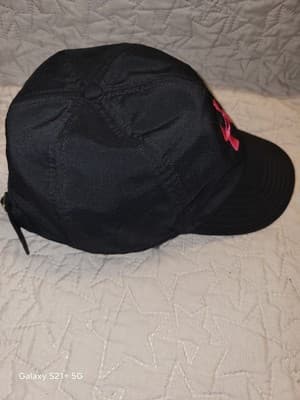 Under Armour UA Women’s Black Pink Logo Renegade Lightweight Running Hat OSFM - Thumbnail 6