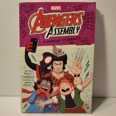 Marvel Avengers Assembly: X-Change Students 101 Preeti Chhibber Scholastic 2022 - Thumbnail 2