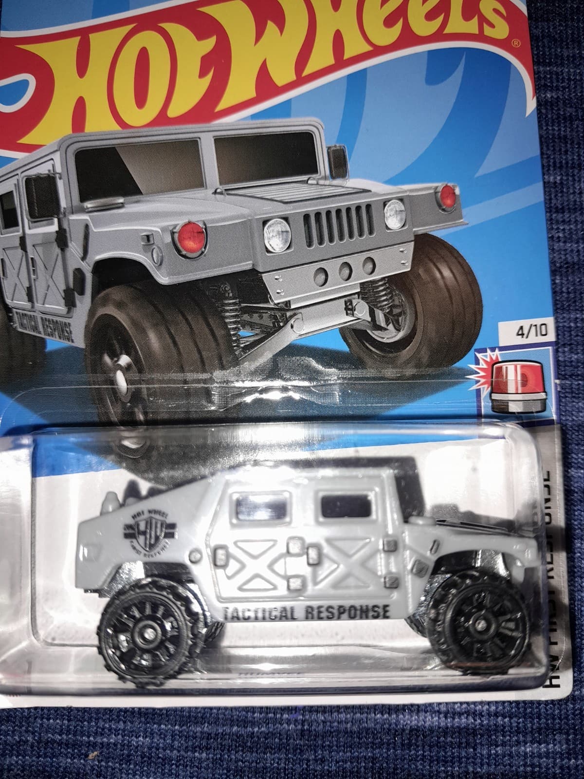 Hot Wheels - 2024 HW First Response 4/10 Humvee 33/250 (BBHTB58) - Thumbnail 2