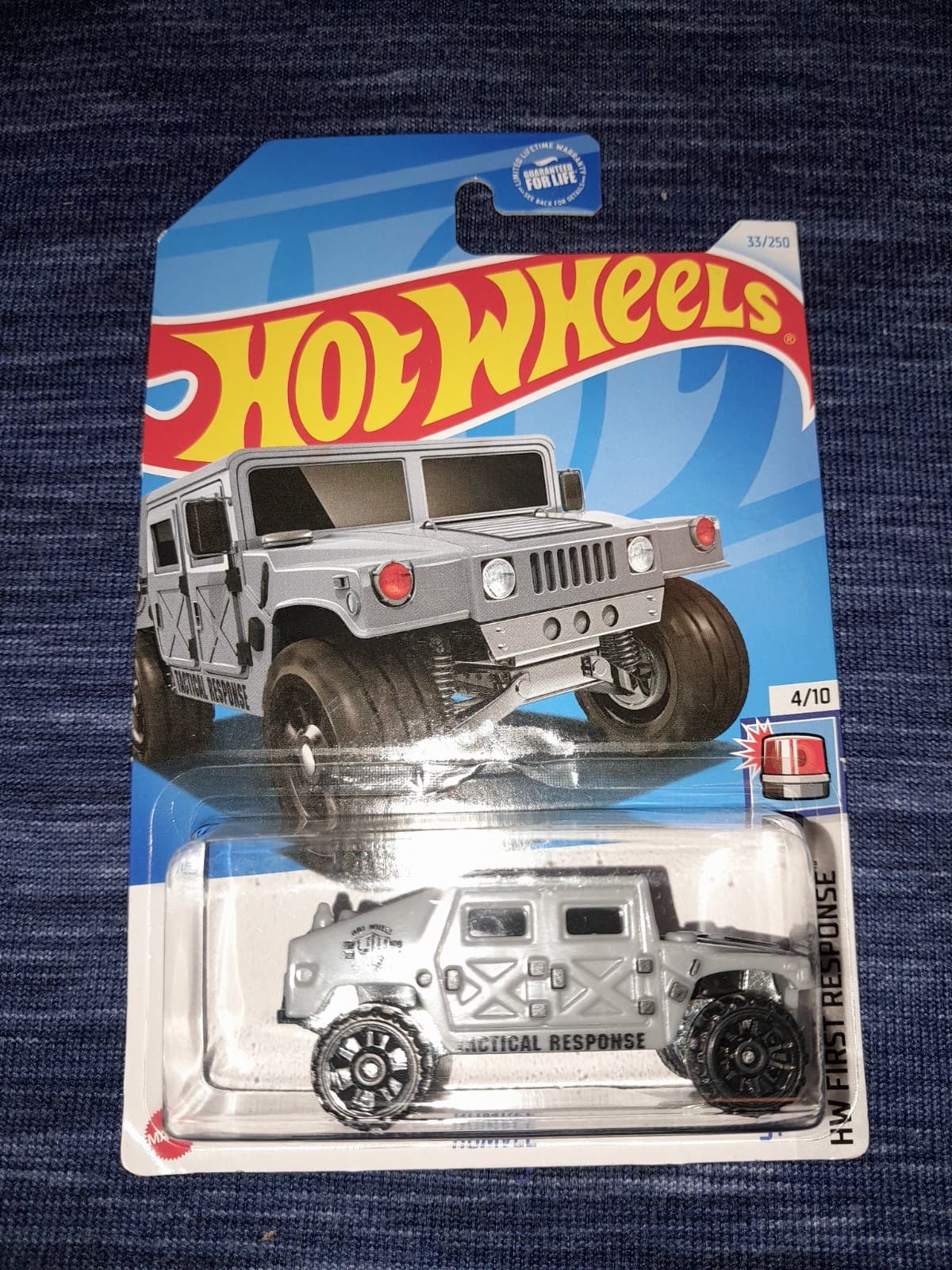 Hot Wheels - 2024 HW First Response 4/10 Humvee 33/250 (BBHTB58) - Image 1