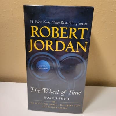 Robert Jordan The Wheel of Time Boxed Set 1 (Books 1–3) – New Sealed TOR Fantasy - Thumbnail 6
