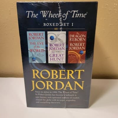 Robert Jordan The Wheel of Time Boxed Set 1 (Books 1–3) – New Sealed TOR Fantasy - Thumbnail 5