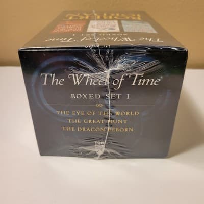 Robert Jordan The Wheel of Time Boxed Set 1 (Books 1–3) – New Sealed TOR Fantasy - Thumbnail 7