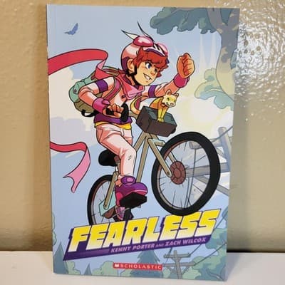 Fearless Graphic Novel Paperback Scholastic Graphix Kenny Porter - Thumbnail 2