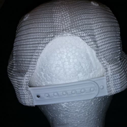 Glitzy Bella Plaid Trucker Hat Rhinestone Snapback Green White Cap - Thumbnail 3