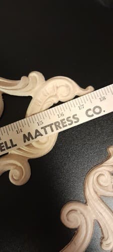 Acanthus Leaf Panels Furniture Applique Architectural Onlay 9 1/2" W X 15 5/8" H - Thumbnail 9