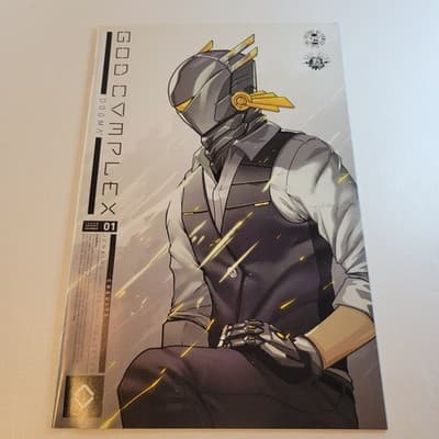 IMAGE God Complex Dogma 1 Comic 2017 Sci Fi Action First Issue - Image 1