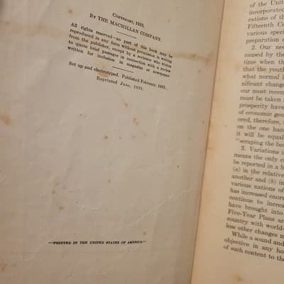 The Nations at Work 1933 Packard Sinnott Overton Vintage School Textbook McMilla - Thumbnail 6