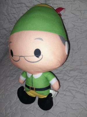 Papa Elf Plush 9 Inch Elf Movie Stuffed Toy Toy Factory Soft Doll | BIG Head - Thumbnail 2