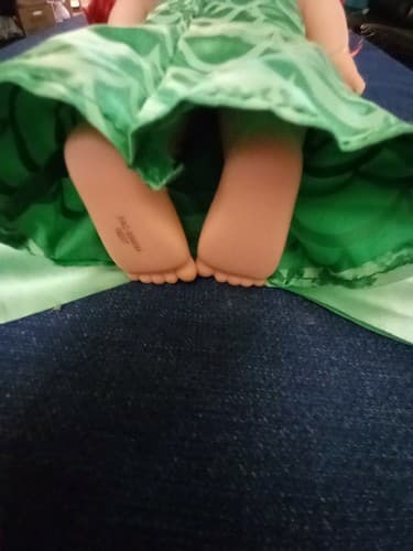 Disney Animator Ariel Toddler Doll 15 Inch with Flounder Little Mermaid - Thumbnail 6