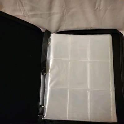 Pokemon Trading Card Binder with Zipper PU Leather 9 Pocket - 360 Card Capacity - Thumbnail 5