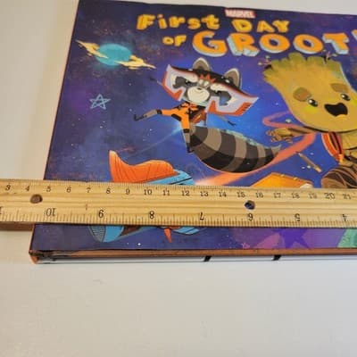 Marvel First Day of Groot! Hardcover Kids Book Guardians of the Galaxy VG - Thumbnail 8