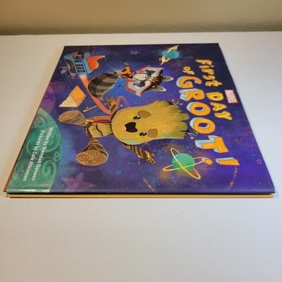 Marvel First Day of Groot! Hardcover Kids Book Guardians of the Galaxy VG - Thumbnail 5