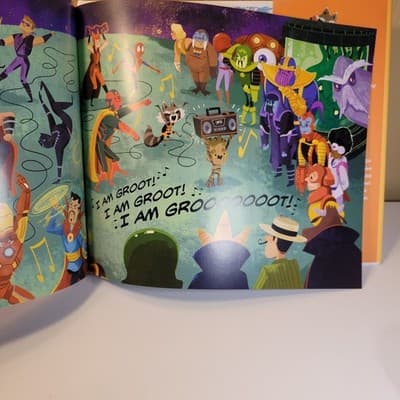 Marvel First Day of Groot! Hardcover Kids Book Guardians of the Galaxy VG - Thumbnail 7