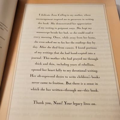 JESUS CALLING 365 Day Devotional Faux Leather LARGE PRINT by Sarah Young - Thumbnail 13