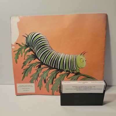 Clara Caterpillar Paperback & Cassette Set 2002 Scholastic Pamela Duncan Edwards - Thumbnail 4