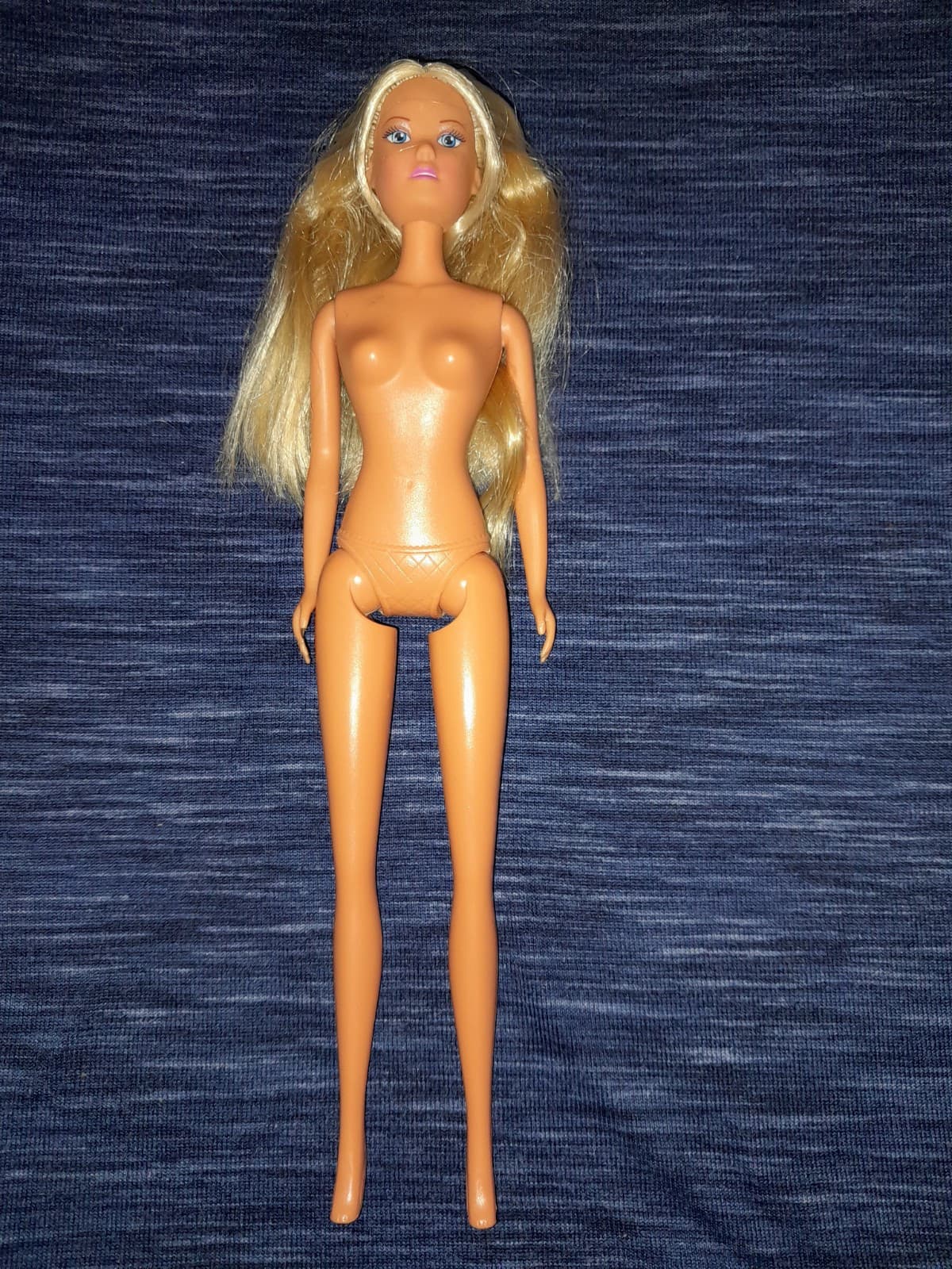 Vintage Simba Toys Steffi Love Nude Doll 12 in Blonde Blue Eyes SHZ Barbie Clone - Thumbnail 4