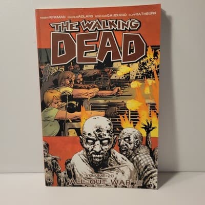 The Walking Dead Volume 20: All Out War Part 1 TP by Kirkman, Robert First Print - Image 1