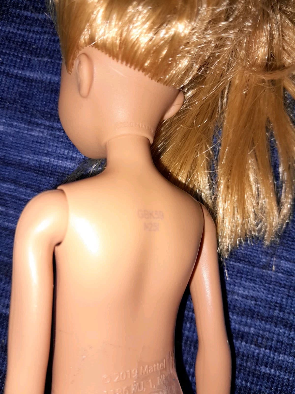 STACIE DOLL Strawberry Blonde Hair Barbie Sister 2019 Nude 9 In - Thumbnail 9