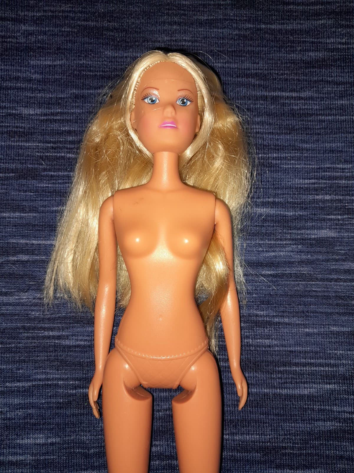 Vintage Simba Toys Steffi Love Nude Doll 12 in Blonde Blue Eyes SHZ Barbie Clone - Thumbnail 3