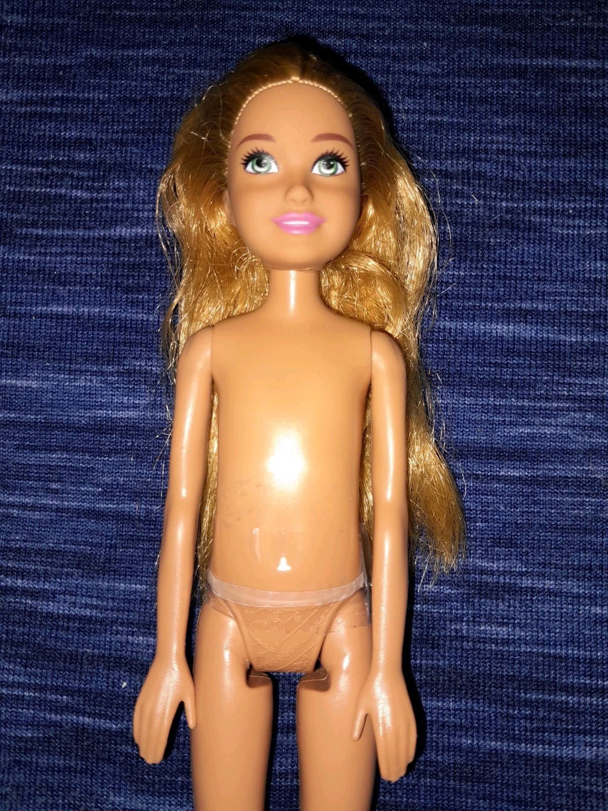 STACIE DOLL Strawberry Blonde Hair Barbie Sister 2019 Nude 9 In - Thumbnail 2