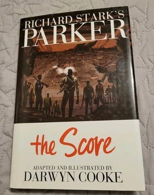 Richard Stark Parker The Score HC Darwyn Cooke IDW 2012 1st Print GN - Thumbnail 2