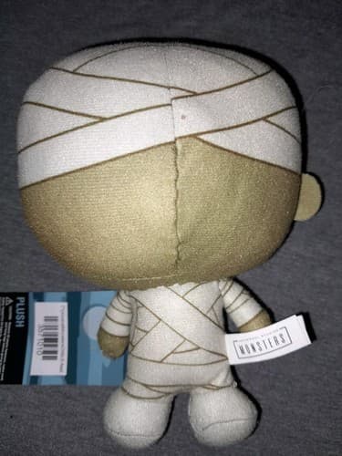 Mummy Chibi Plush Universal Studios Monsters 7” Collectible NEW With Tag - Thumbnail 3