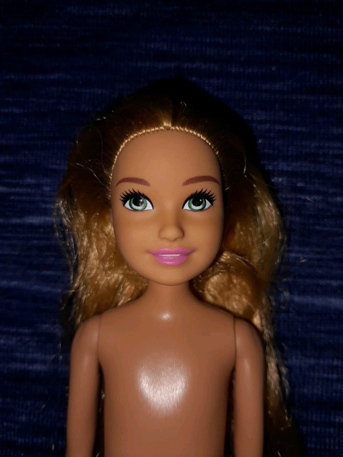 STACIE DOLL Strawberry Blonde Hair Barbie Sister 2019 Nude 9 In - Image 1