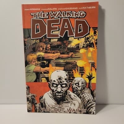 The Walking Dead Volume 20: All Out War Part 1 TP by Kirkman, Robert First Print - Thumbnail 2