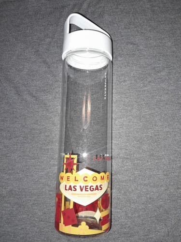 Starbucks Las Vegas Tumbler Glass Water Bottle "You Are Here" Collection 18.5 oz - Thumbnail 2