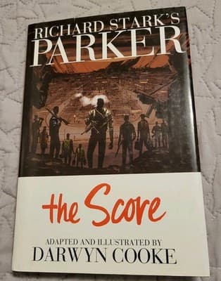 Richard Stark Parker The Score HC Darwyn Cooke IDW 2012 1st Print GN - Image 1