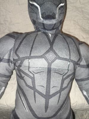 Marvel Black Panther Jumbo Plush 26 Inch Avengers King of Wakanda - Thumbnail 6