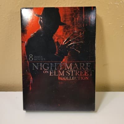 A Nightmare on Elm Street Collection DVD 8 Discs 8 Movies Horror Freddy Krueger - Thumbnail 2