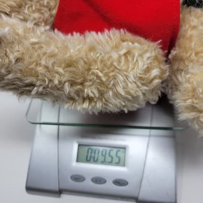 Hallmark Teddy Bear Plush Stuffed Animal Red Vest Bow Tie Holiday Christmas - Thumbnail 11