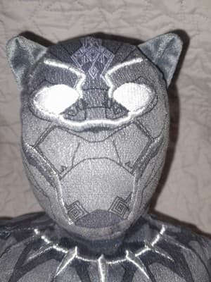 Marvel Black Panther Jumbo Plush 26 Inch Avengers King of Wakanda - Thumbnail 3