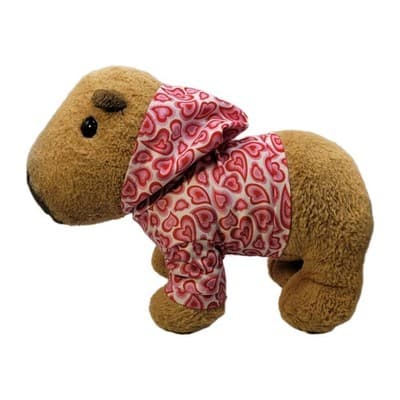 Build a Bear Capybara Plush Stuffed Animal Brown Tan 2024 14" ONLINE EXCLUSIVE - Image 1