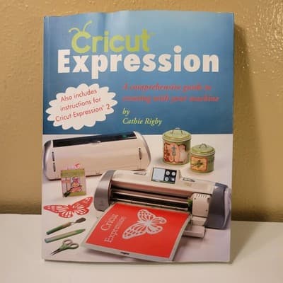 Cricut Expression Guide Book by Cathie Rigby – Instruction Manual, Craft Cutting - Thumbnail 2