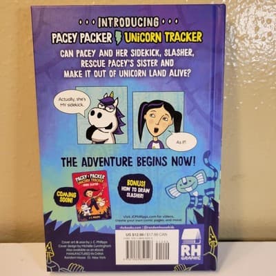 Pacey Packer Unicorn Tracker Vol 1 Graphic Novel Paperback Graphic Random House - Thumbnail 4