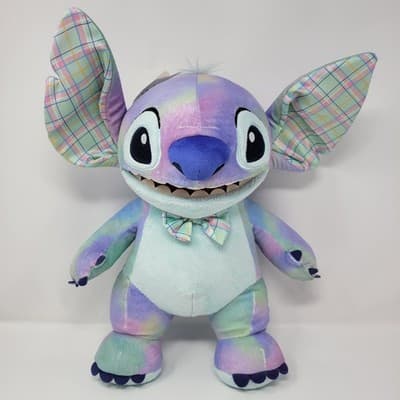 Build-A-Bear Workshop Disney Stitch Plush — 15″ Tie Dye Pastel NWT - Thumbnail 2