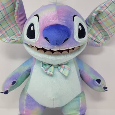Build-A-Bear Workshop Disney Stitch Plush — 15″ Tie Dye Pastel NWT - Thumbnail 4