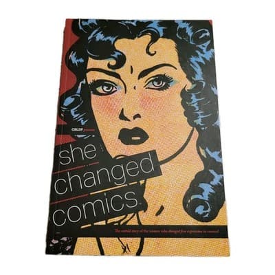Image Comics She Changed Comics TPB 2016 CBLDF Women In Comics History - Image 1