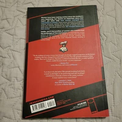 Image Comics She Changed Comics TPB 2016 CBLDF Women In Comics History - Thumbnail 3
