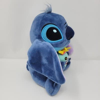 Hong Kong Disneyland Stitch Plush – 8” – Holding Scrump – Authentic Disney Parks - Thumbnail 5