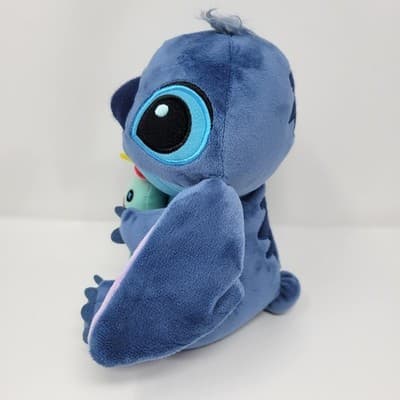 Hong Kong Disneyland Stitch Plush – 8” – Holding Scrump – Authentic Disney Parks - Thumbnail 7